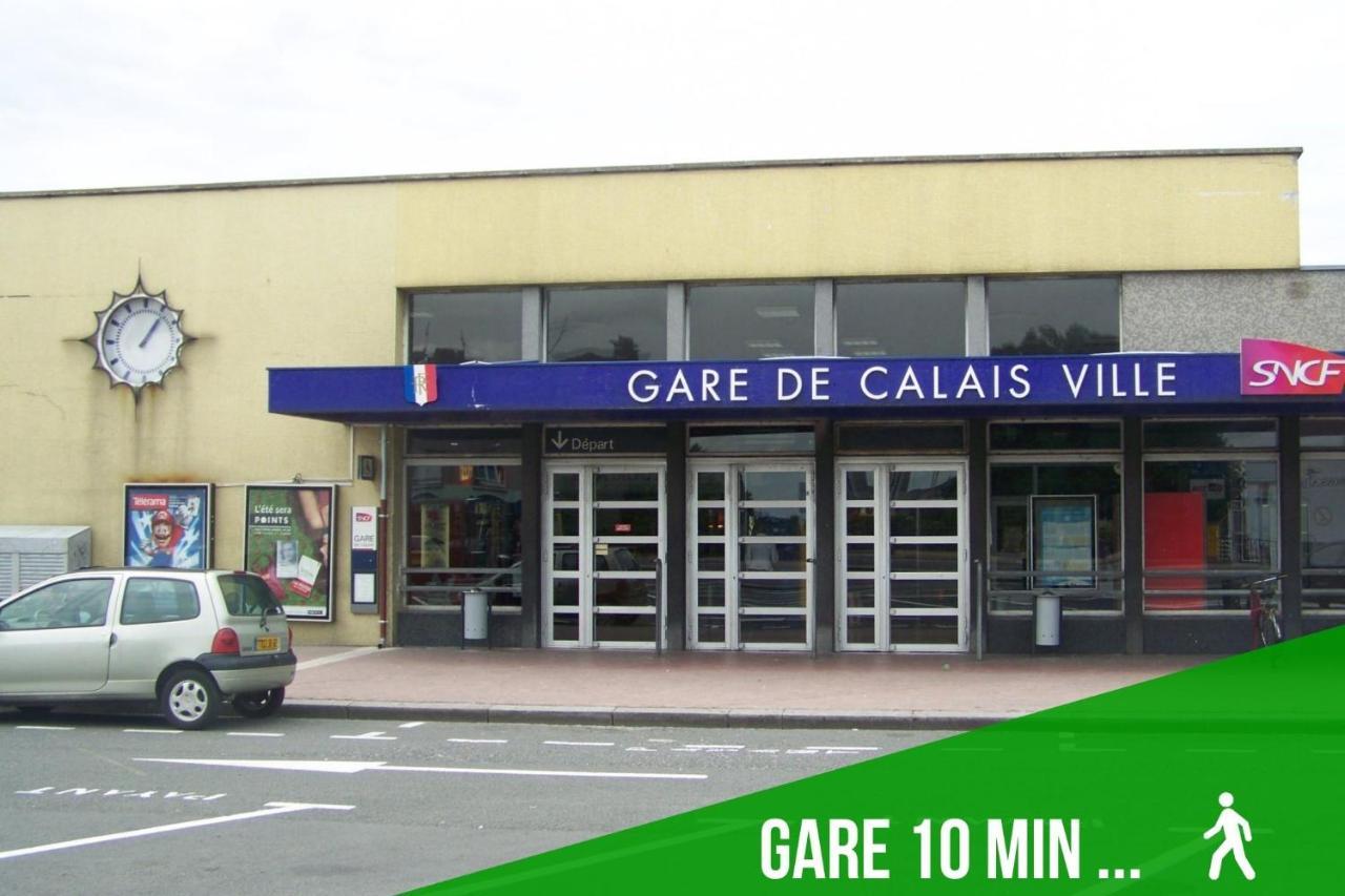 Joli Petit T2 Terrasse Proche Du Phare Lägenhet Calais Exteriör bild