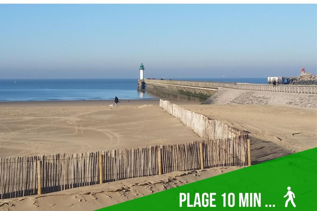 Joli Petit T2 Terrasse Proche Du Phare Lägenhet Calais Exteriör bild